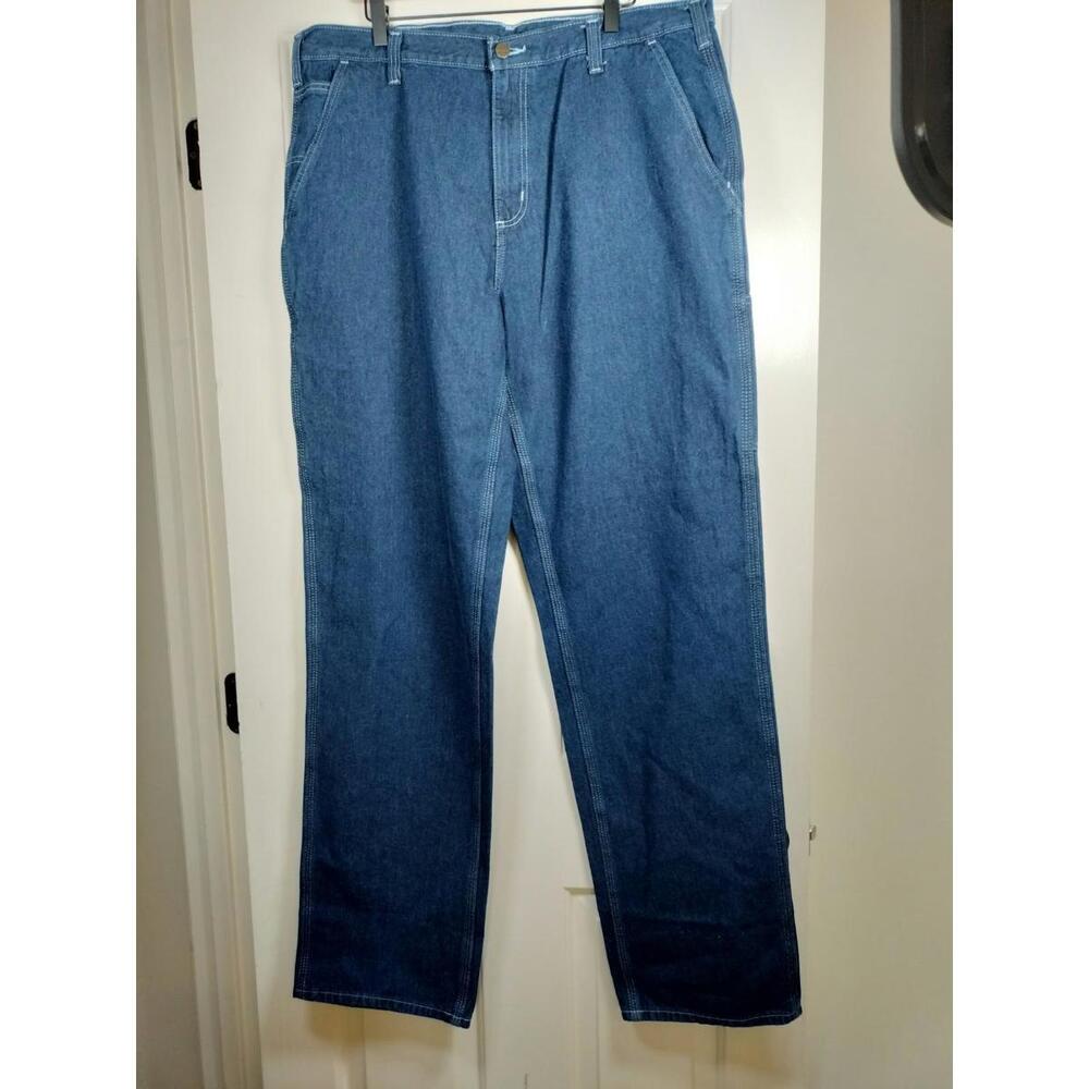 NWT Vintage Carhartt B22 DST Men’s Dungaree Fit‎ Jeans 38x36 Dark Stone Denim